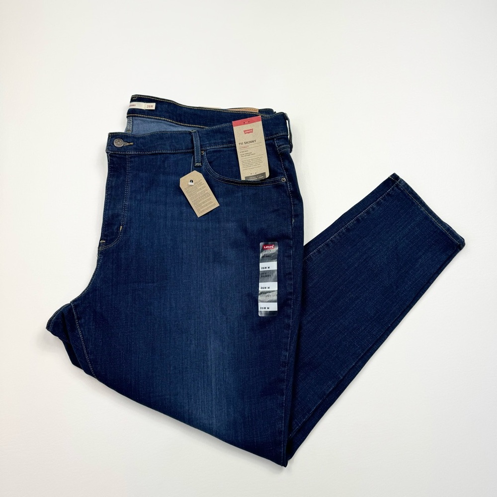 NEW! Women’s Levi’s Strauss & Co. 711 Skinny Jeans Size 26W W/Tags
